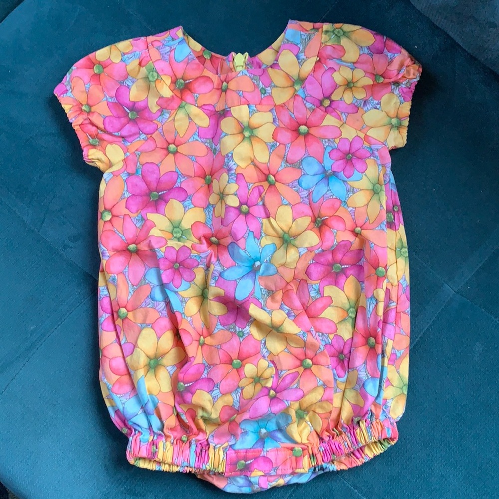 Handmade 9-12mo Baby Romper